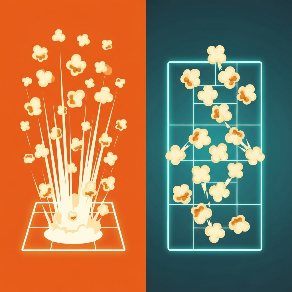 Popcorn Game Challenges: Speed & Creativity